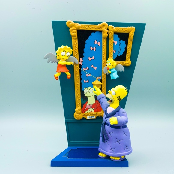 Other - Simpsons ‘The Raven’ from Treehouse of Horror McFarlane INCOMPLETE 8”